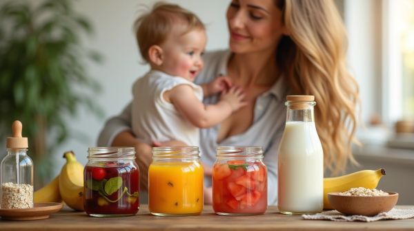 Choisir les couches et le lait infantile pour une alimentation saine