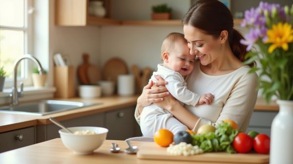 Choisir les couches et le lait infantile pour une alimentation saine